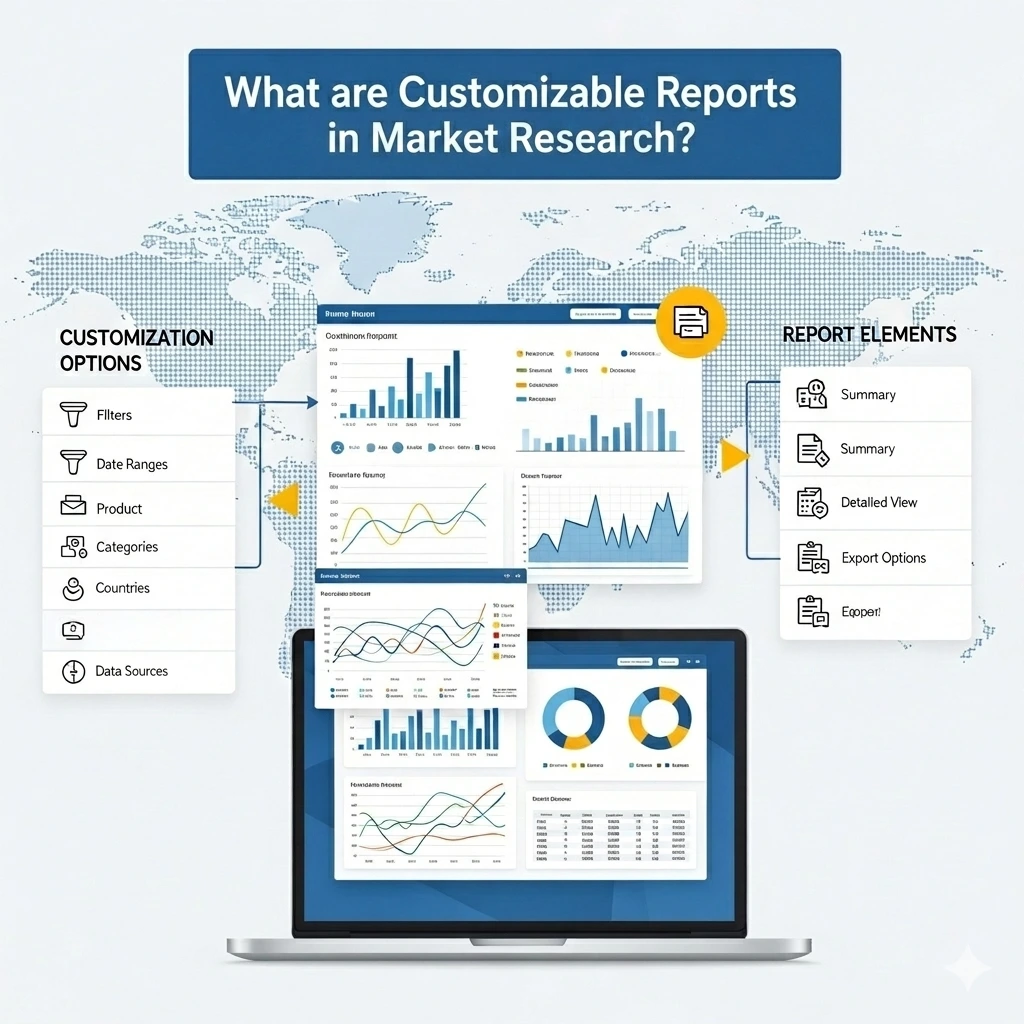 What are Customizable Reports in Trade market research report